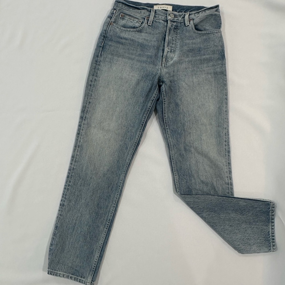Trave Classic Blue Straight Leg Jeans